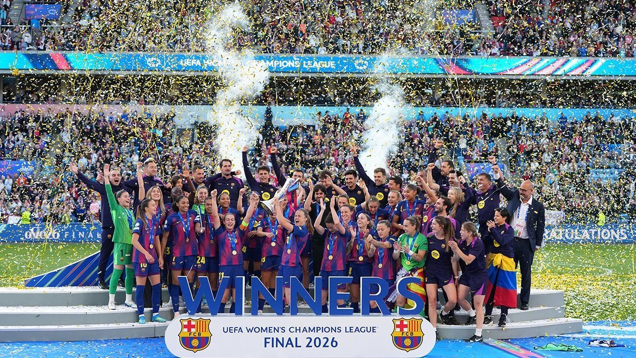 Quadruple! Barcelona Juara Liga Champions Wanita 2026, Hajar Lyon 4-0 di Final Quadruple! Barcelona Juara Liga Champions Wanita 2026, Hajar Lyon 4-0 di Final