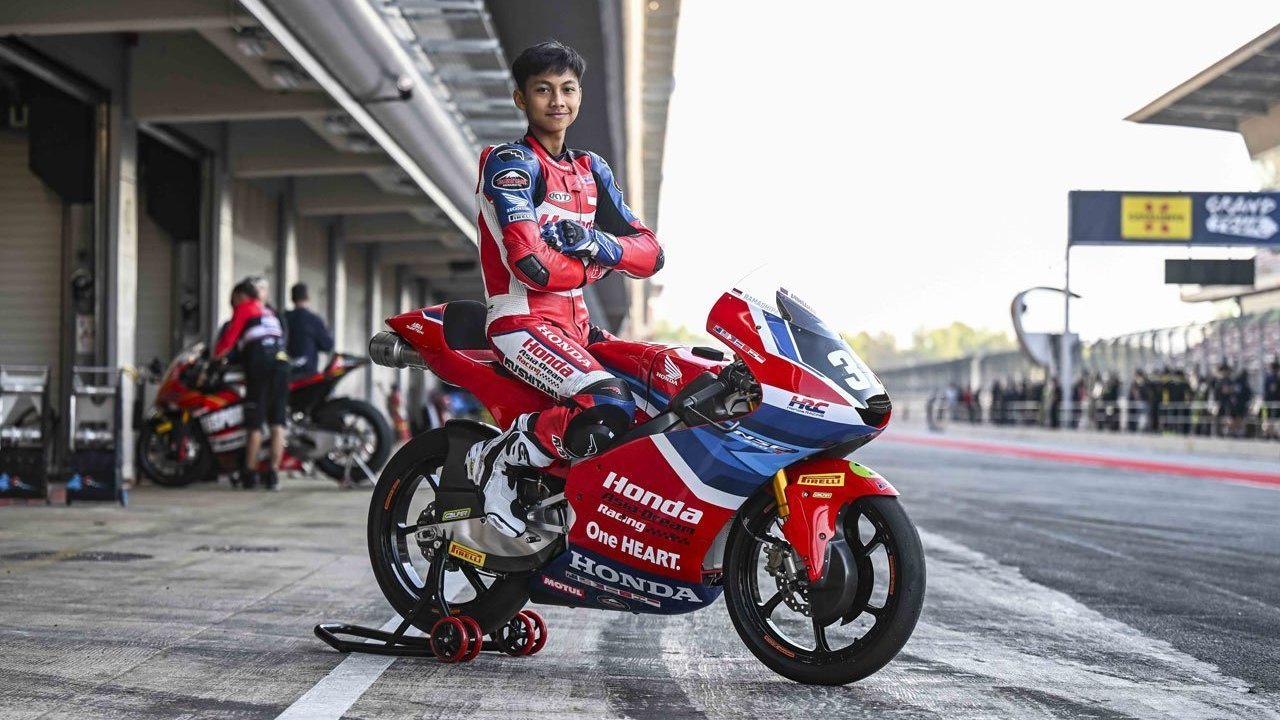 Kiandra Ramadhipa Siap Jalani Debut di Moto3 Junior 2026, Dimulai di Seri Catalunya Kiandra Ramadhipa Siap Jalani Debut di Moto3 Junior 2026, Dimulai di Seri Catalunya