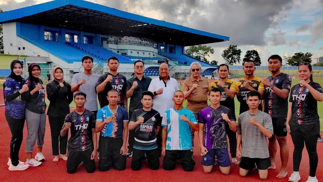 Sambangi Bangka Belitung, Ketum KONI Pusat Tinjau Pelatihan Atlet Silat dan Renang Sambangi Bangka Belitung, Ketum KONI Pusat Tinjau Pelatihan Atlet Silat dan Renang