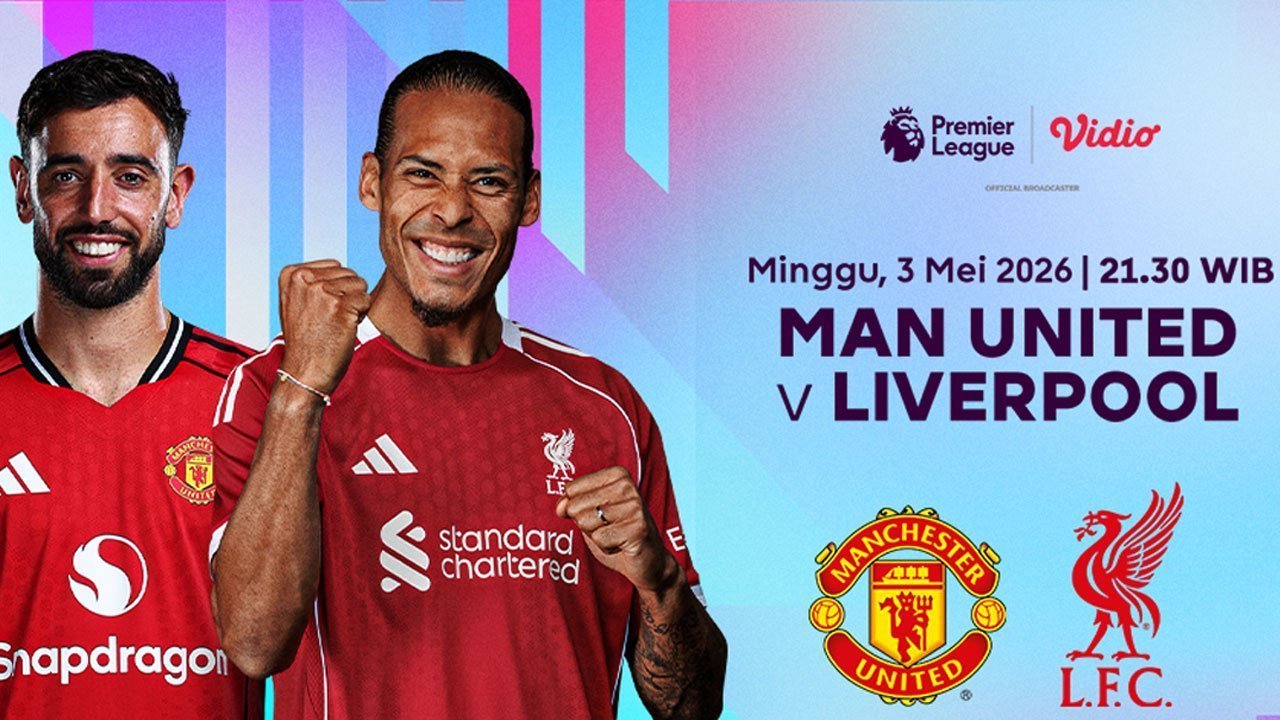 Link Live Streaming Man United vs Liverpool, Pertarungan Penentuan Harga Diri