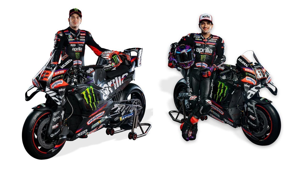 Aprilia Resmi Punya Sponsor Utama Usai Tunggu 11 Tahun, Kontrak Multi-Tahun dengan Monster di MotoGP Aprilia Resmi Punya Sponsor Utama Usai Tunggu 11 Tahun, Kontrak Multi-Tahun dengan Monster di MotoGP