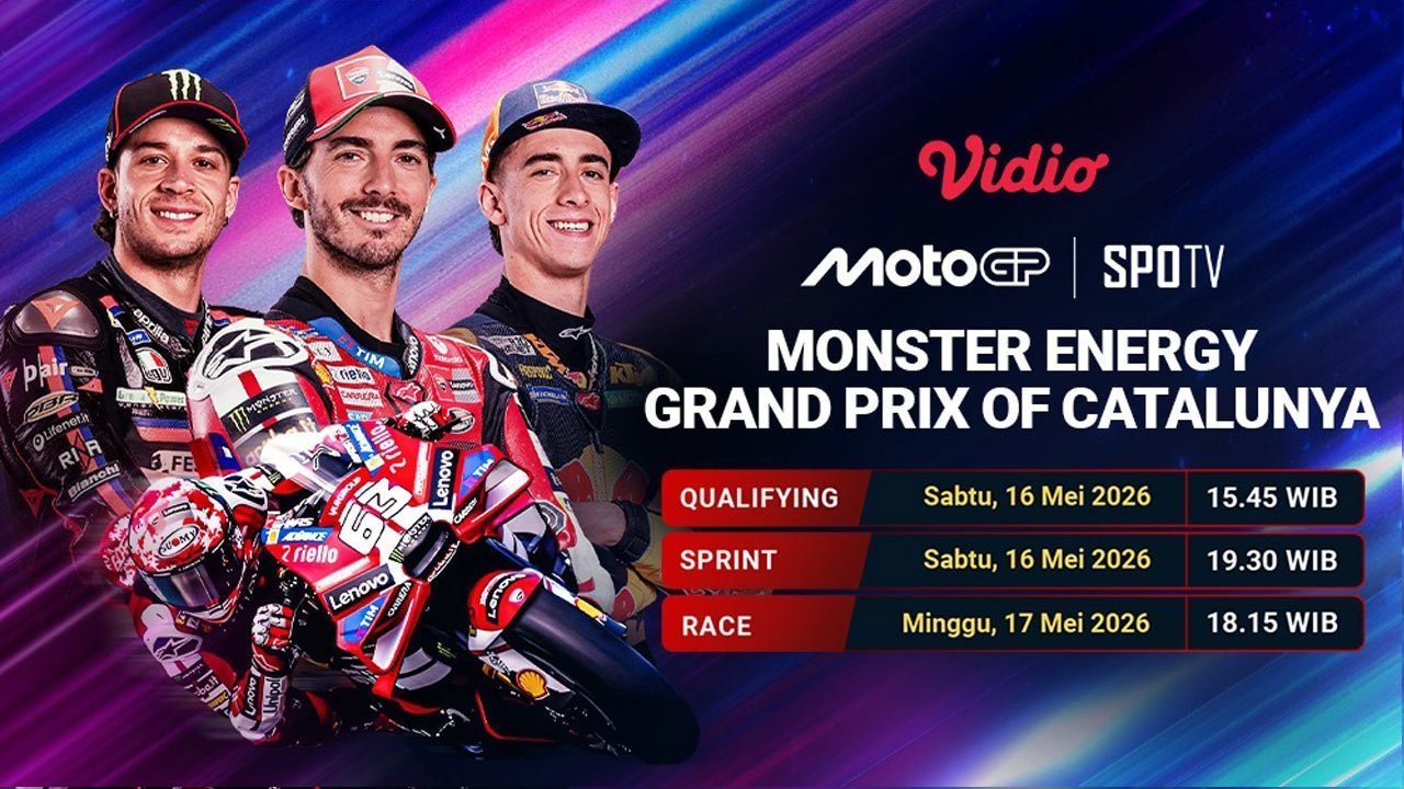 Tempat Menonton MotoGP Grand Prix Catalunya 2026, Persaingan Ketat Pekan Ini Tempat Menonton MotoGP Grand Prix Catalunya 2026, Persaingan Ketat Pekan Ini