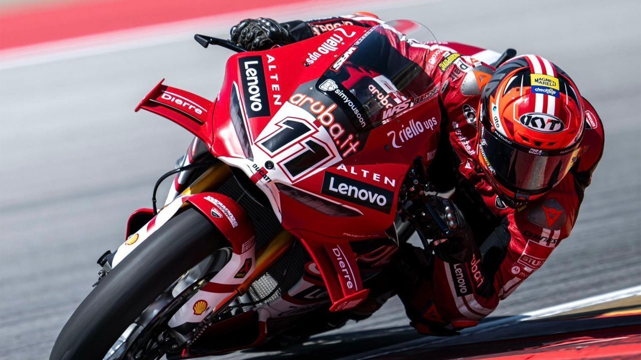 Hasil Race 1 WorldSBK Aragon 2026: Nicolo Bulega Menang, Sikat Iker Lecuona dan Sam Lowes