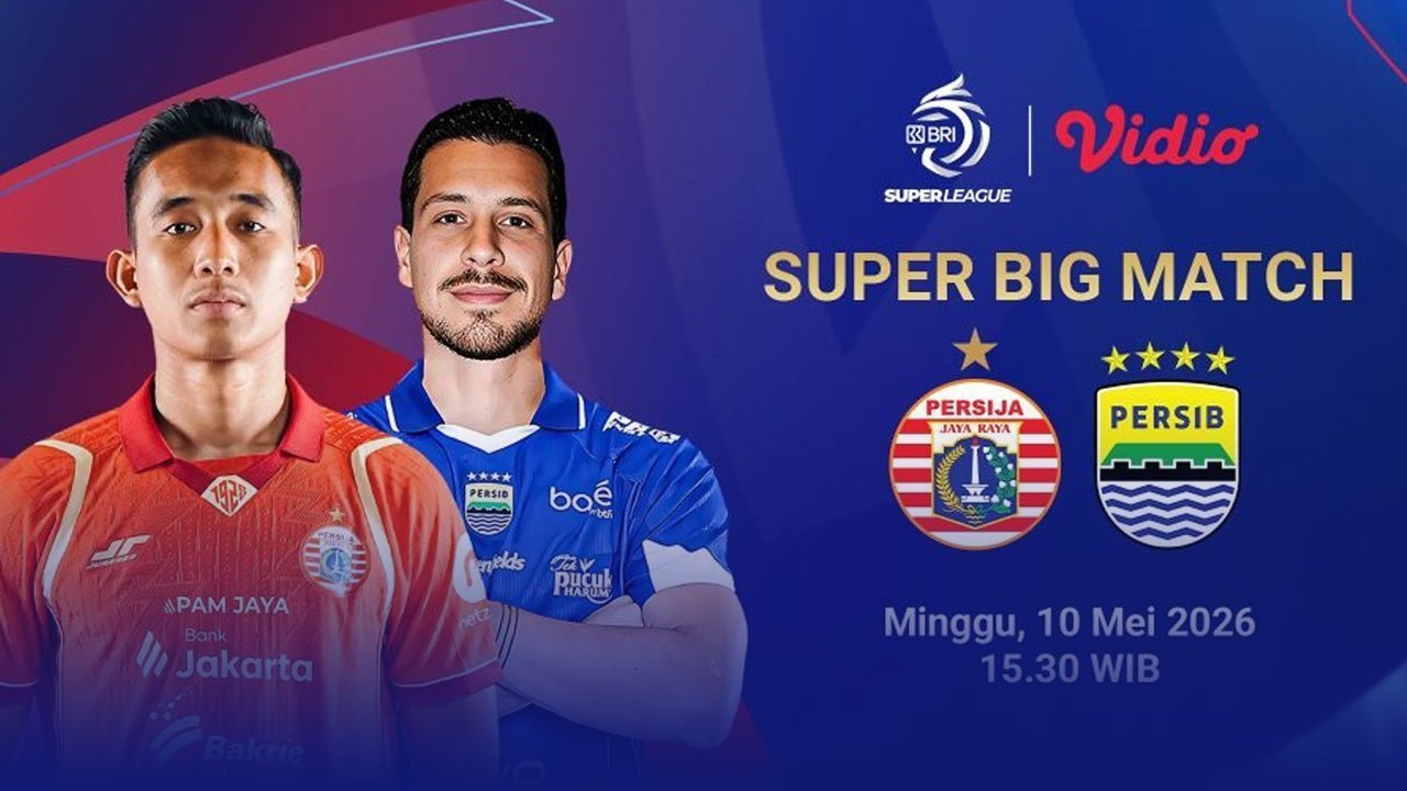 Link Live Streaming BRI Super League: Persija vs Persib Link Live Streaming BRI Super League: Persija vs Persib