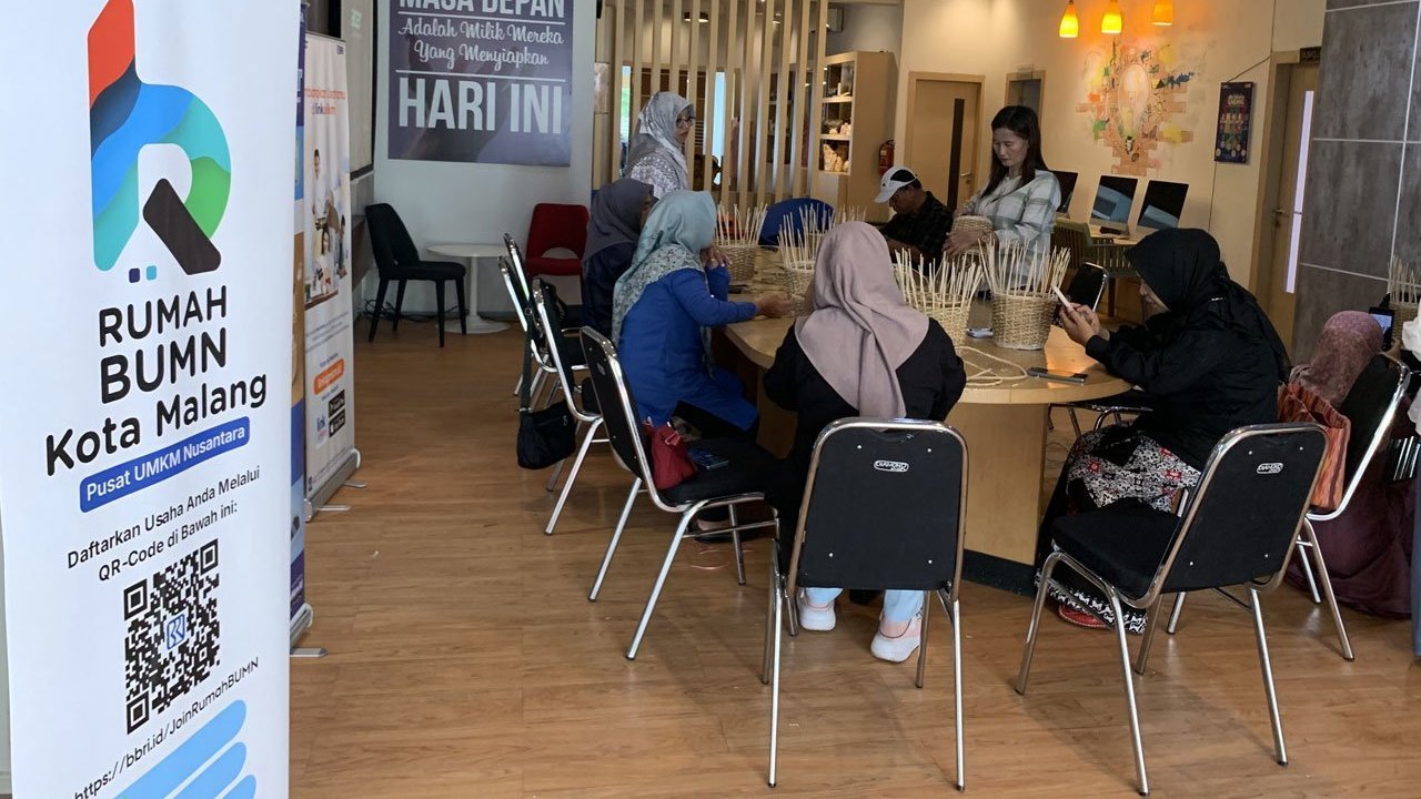 Dari Ruang-ruang di Jalan Langsep, Rumah BUMN BRI Malang Menjadi Tempat UMKM Naik Kelas