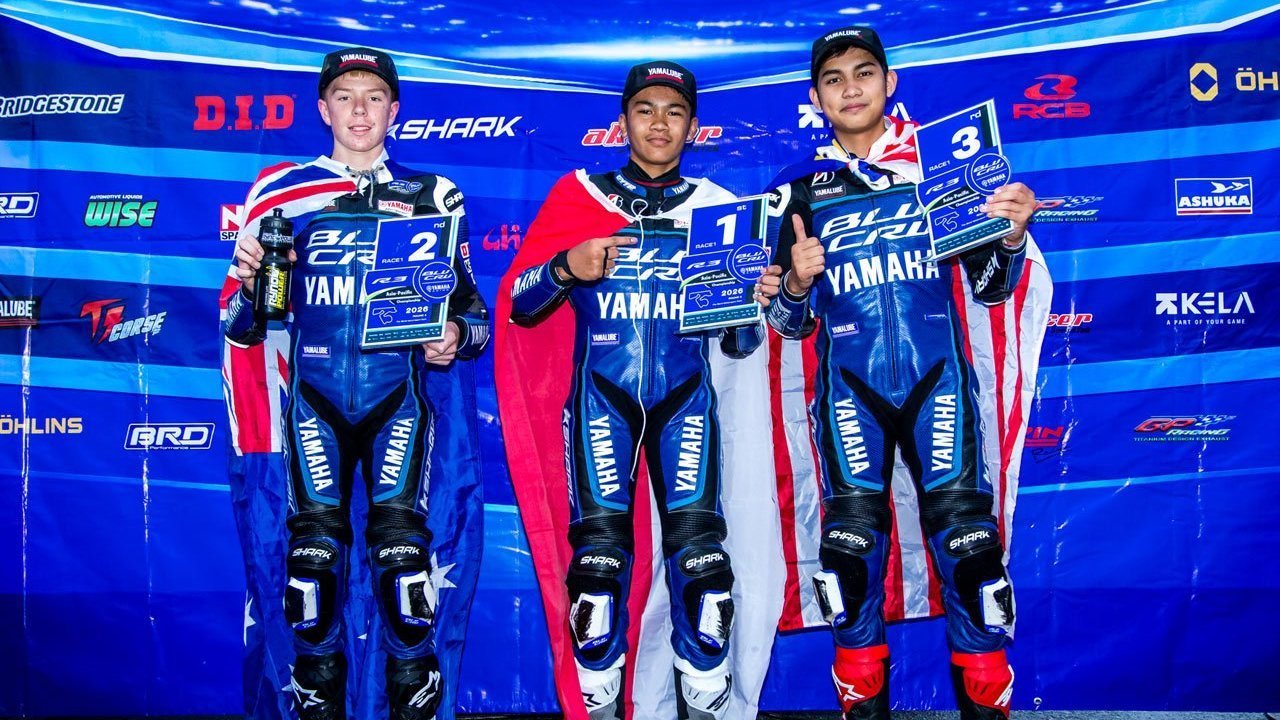 Sabian Fathul Ilmi Sukses Menangi Yamaha R3 BLU CRU Asia-Pacific Championship 2026 di 'The Bend'