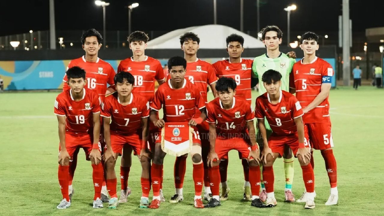 Hasil Timnas Indonesia U-17 vs Qatar U-17: Penalti Gagal, Garuda Muda Tumbang 0-2