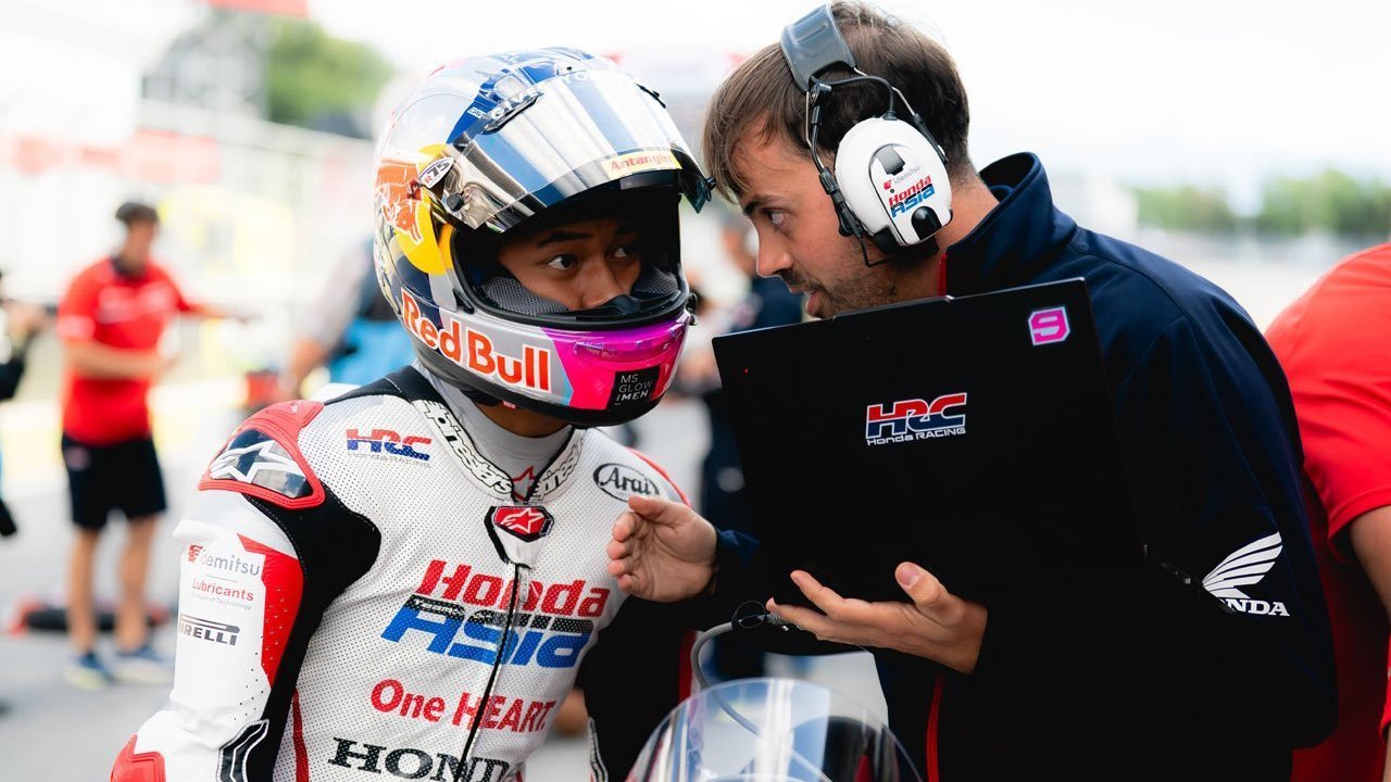 Finis Top 8 Usai Start Ke-20, Veda Ega Pratama Petik Pengalaman Berharga di Moto3 Catalunya 2026
