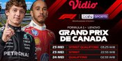Jadwal dan Link Live Streaming F1 Lenovo Grand Prix du Canada 2026 di Vidio Jadwal dan Link Live Streaming F1 Lenovo Grand Prix du Canada 2026 di Vidio