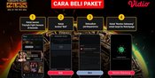 Cara Beli Pay Per View Triumph Fight Genesis, Hanya Rp 29.000 di Vidio Cara Beli Pay Per View Triumph Fight Genesis, Hanya Rp 29.000 di Vidio
