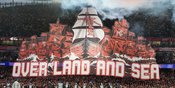 Tifo Arsenal Akhirnya Tak Lagi Jadi Lelucon: Kreasi Keren Gooners Sukses Antar Meriam London ke Final Liga Champions