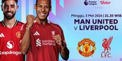 Link Live Streaming Man United vs Liverpool, Pertarungan Penentuan Harga Diri