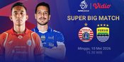 Link Live Streaming BRI Super League: Persija vs Persib