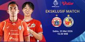 Jadwal Siaran Langsung Eksklusif Persija vs Semen Padang di Vidio Jadwal Siaran Langsung Eksklusif Persija vs Semen Padang di Vidio