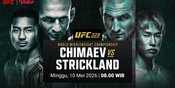 Link Live Streaming UFC 328: Chimaev vs Strickland di Vidio, 10 Mei 2026