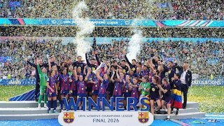 Quadruple! Barcelona Juara Liga Champions Wanita 2026, Hajar Lyon 4-0 di Final