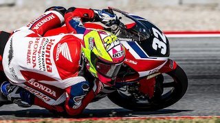 Kemenangan Sempat di Depan Mata, Kiandra Ramadhipa Finis Kelima di Race 1 Moto3 Junior Catalunya 2026