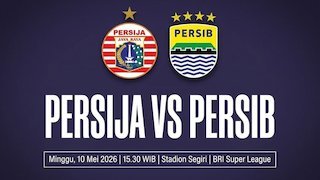 Pertandingan Persija vs Persib Tayang Live di TV Mana? Simak Jadwal Siaran Langsung di Sini! Pertandingan Persija vs Persib Tayang Live di TV Mana? Simak Jadwal Siaran Langsung di Sini!