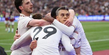Rapor Pemain Arsenal saat Tundukkan West Ham: Raya Gemilang, Trossard Jadi Penentu