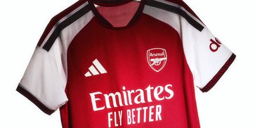 Arsenal Rilis Jersey Home Baru 2026/2027, Ada Detail yang Bikin Fans Emirates Bernostalgia