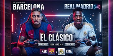 Barcelona vs Real Madrid: El Clasico Edisi Penentu Gelar Juara La Liga 2025/20026