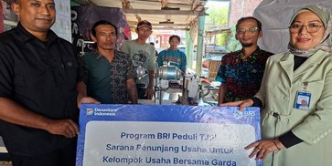 BRI Region 13 Malang Salurkan Bantuan CSR untuk Pengembangan Usaha KUBE Garda Pandawa di Kabupaten Malang