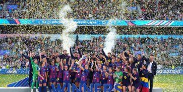 Quadruple! Barcelona Juara Liga Champions Wanita 2026, Hajar Lyon 4-0 di Final
