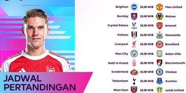 Jadwal dan Link Live Streaming Liga Inggris 2025/26 Akhir Pekan Ini di Vidio Jadwal dan Link Live Streaming Liga Inggris 2025/26 Akhir Pekan Ini di Vidio