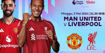 Link Live Streaming Man United vs Liverpool, Pertarungan Penentuan Harga Diri