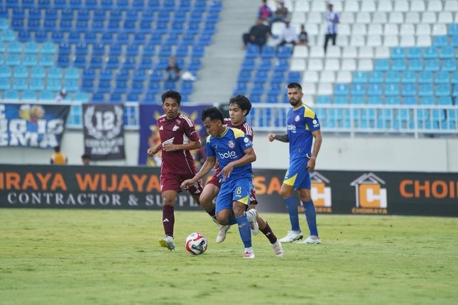 Babak Kedua Arema FC vs PSM Makassar