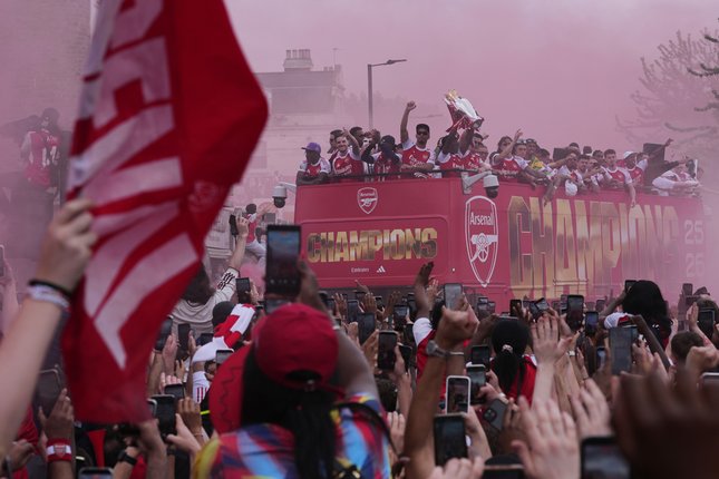 Bareng Skuad Arsenal Women Bareng Skuad Arsenal Women
