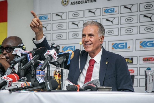 Pelatih Ghana: Carlos Queiroz