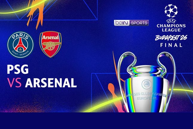 Final Liga Champions: PSG vs Arsenal tayang di Vidio mulai pukul 23.00 WIB. (c) vidio