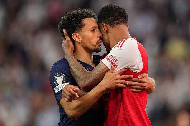 Marquinhos Langsung Hibur Gabriel Marquinhos Langsung Hibur Gabriel