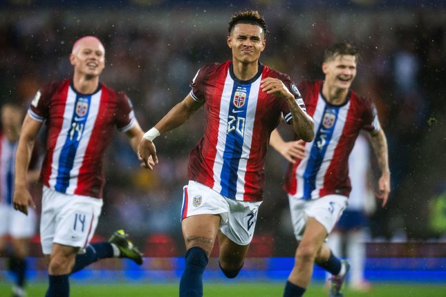 Perjalanan Norwegia Menuju Piala Dunia 2026 Timnas Norwegia merayakan gol Antonio Musa di Kualifikasi Piala Dunia 2026 Zona Eropa (c) NFF Official