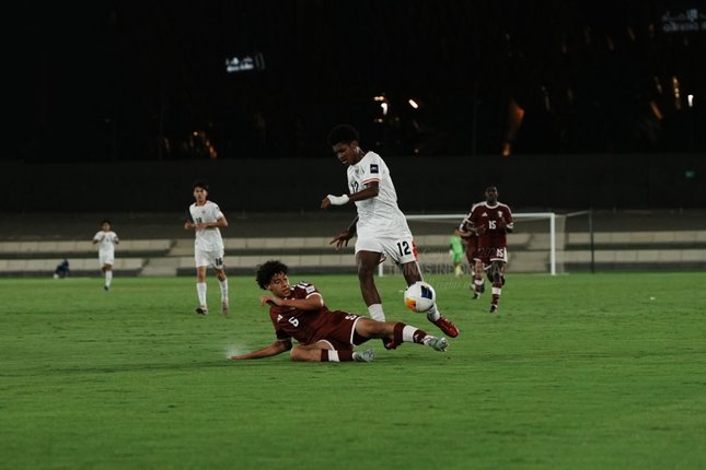Aksi Peres Akwila ketika membela Timnas Indonesia U-17 pada ajang Piala Asia U-17 2026 (c) Dok. Timnas Indonesia
