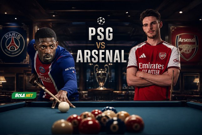 Duel Detail Kecil Penentu Juara PSG vs Arsenal di Final Liga Champions 2025-2026. (c) AI/Bolanet