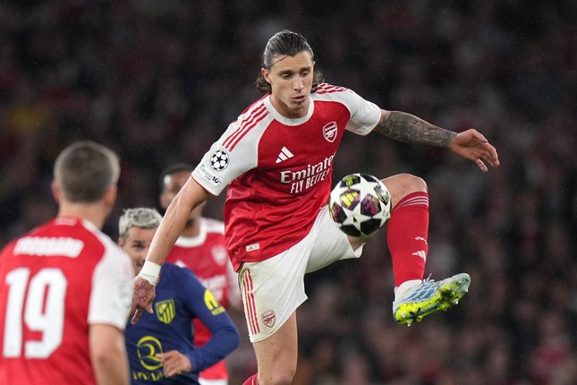 Babak Pertama Arsenal vs Atletico Madrid