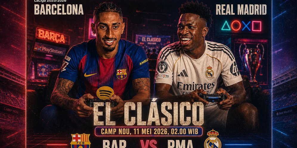 Skenario Barcelona Berpesta Juara di Depan Mata Real Madrid: 99 Persen vs 0,13 Persen