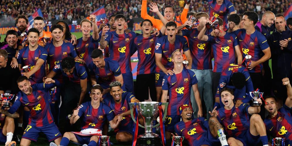 Selamat! Barcelona Juara La Liga 2025/2026