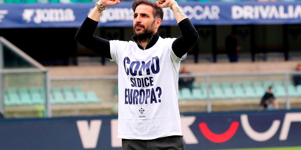 Como Resmi Lolos ke Eropa, Fabregas: Kami Bukan Inter, Milan, atau Juventus!