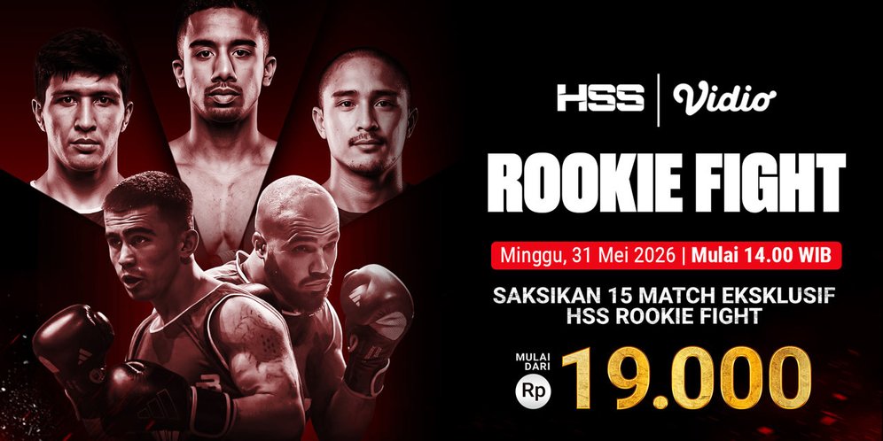 Cara Menonton HSS Rookie Fight Hanya Rp19 Ribu, Hanya di Vidio! Cara Menonton HSS Rookie Fight Hanya Rp19 Ribu, Hanya di Vidio!
