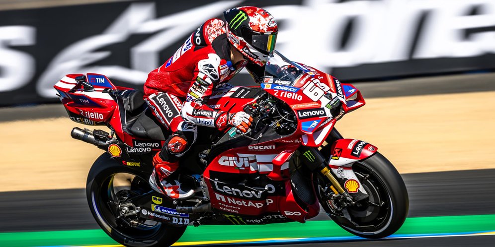 Hasil Kualifikasi MotoGP Prancis 2026: Duo Ducati Lenovo Berkuasa, Pecco Bagnaia Sabet Pole