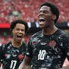 Hasil Kanada vs Qatar: Jonathan David Hattrick, Kanada Menang 6-0 Lawan 9 Pemain Qatar