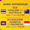 Jadwal dan Link Live Streaming Piala AFF U-19 di Vidio: Perebutan Juara Tiga Indonesia vs Kamboja dan Partai Puncak Jadwal dan Link Live Streaming Piala AFF U-19 di Vidio: Perebutan Juara Tiga Indonesia vs Kamboja dan Partai Puncak