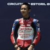 Kiandra Ramadhipa Gores Rekor Mentereng untuk Indonesia Usai Menangi Moto3 Junior Portugal 2026