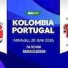 Prediksi Piala Dunia 2026: Kolombia vs Portugal 28 Juni 2026
