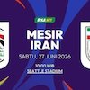 Prediksi Piala Dunia 2026: Mesir vs Iran 27 Juni 2026