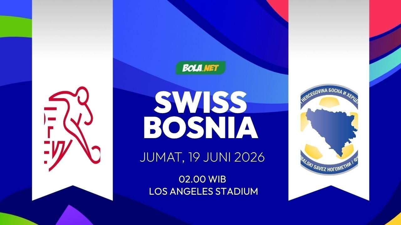 Prediksi Piala Dunia 2026: Swiss vs Bosnia dan Herzegovina 19 Juni 2026 Prediksi Piala Dunia 2026: Swiss vs Bosnia dan Herzegovina 19 Juni 2026