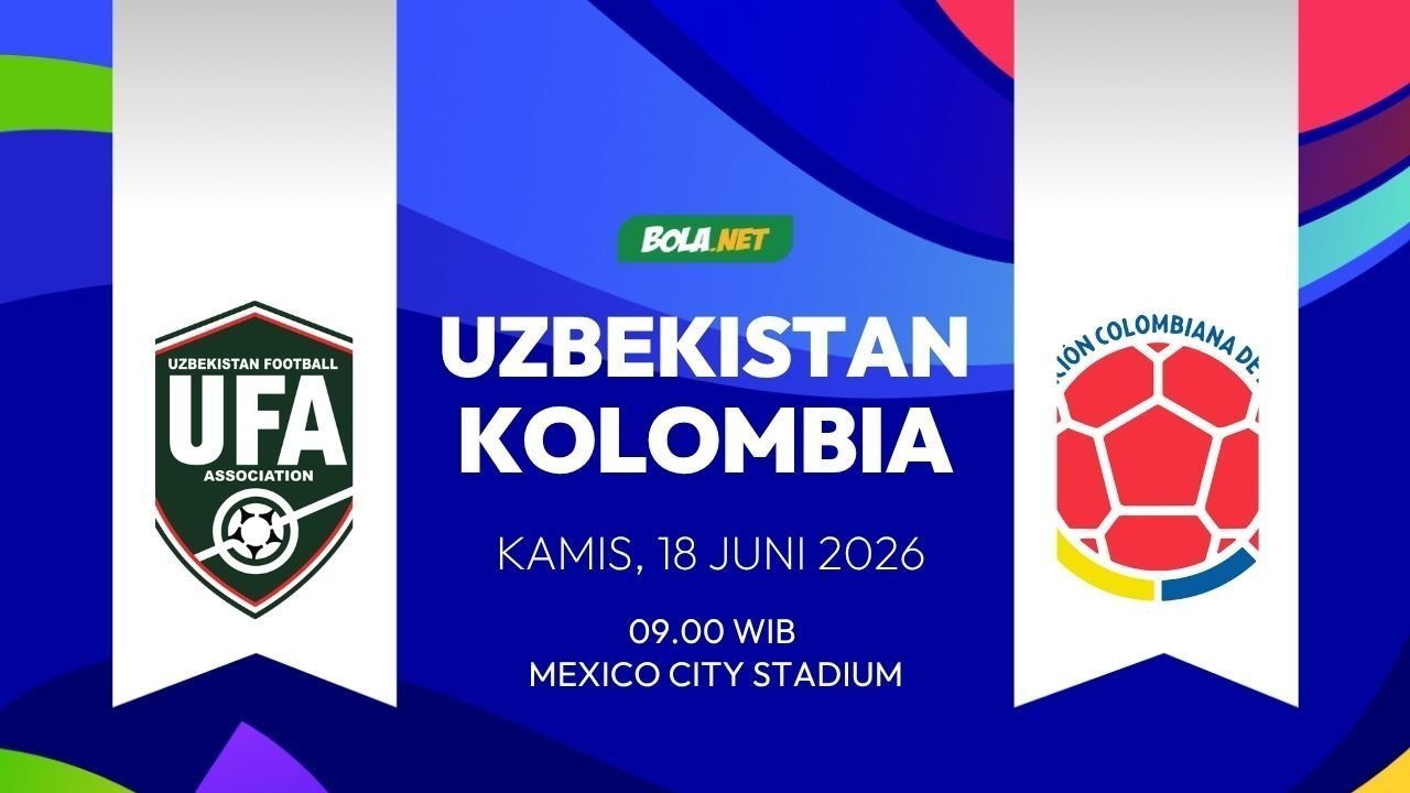 Prediksi Piala Dunia 2026: Uzbekistan vs Kolombia Kamis 18 Juni 2026 Prediksi Piala Dunia 2026: Uzbekistan vs Kolombia Kamis 18 Juni 2026